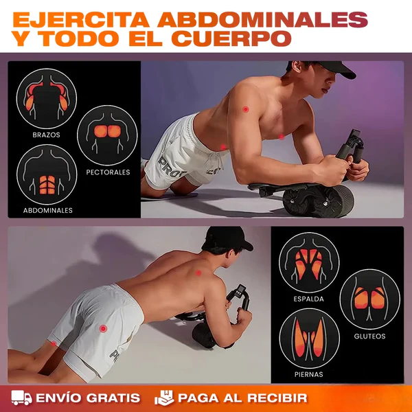 RUEDA ABDOMINAL DELUXE AUTOMATICO