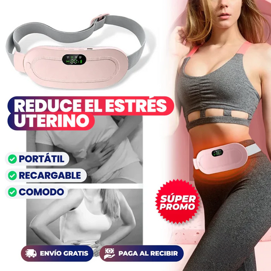 CINTURON MASAJEADOR TÉRMICO PARA CÓLICOS