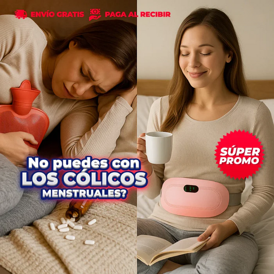 CINTURON MASAJEADOR TÉRMICO PARA CÓLICOS