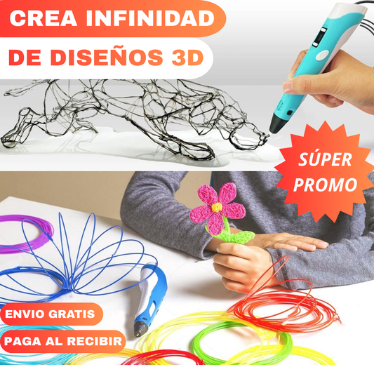 PACK ESPECIAL PINTAYCREA 3D